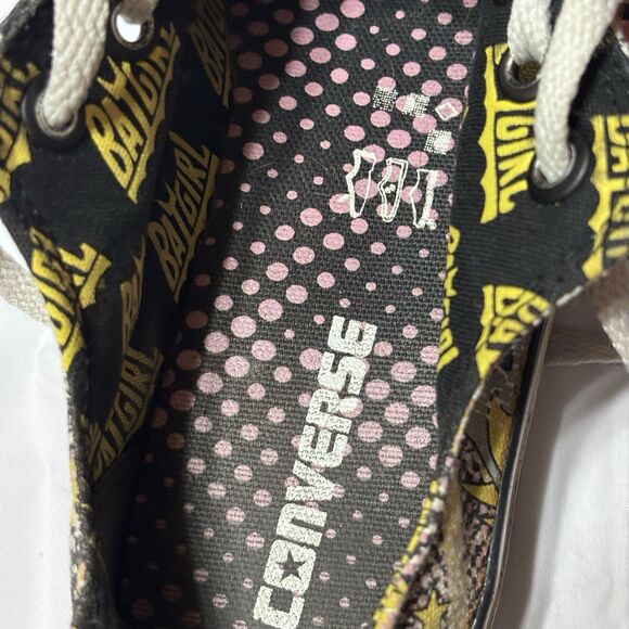 Converse All Star DC Comics Batgirl  Sneaker Women's size 7 Men's 5  - Good Cond - Picture 13 of 13